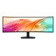 Samsung S95UC écran PC 124,5 cm (49") 5120 x 1440 pixels Dual QHD LCD Noir