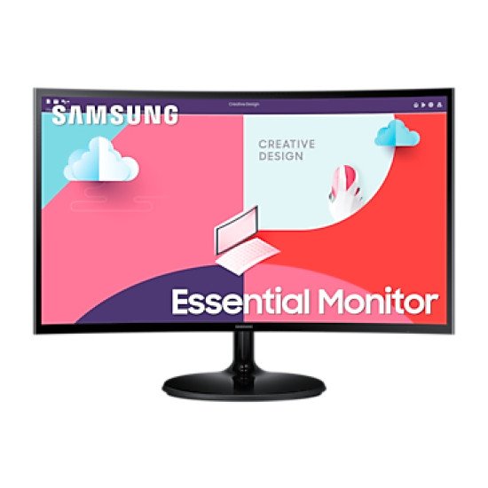 Samsung LS24C360EAUXEN LED display 61 cm (24") 1920 x 1080 pixels Full HD Noir