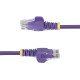 StarTech.com Câble Ethernet CAT6 Violet Fin de 10m, Sans Accroc, 100W PoE, UTP, LSZH, Fil de Cuivre Pur 28AWG, Cordon Patch Réseau RJ45 avec Serre-Câble, Contrôlé Fluke StarTech.com Câble Ethernet CAT6 Violet Fin de 10m, Sans Accroc, 100W PoE, UTP, LSZH, Fil de Cuivre Pur 28AWG, Cordon Patch Réseau RJ45 avec Serre-Câble, Contrôlé Fluke