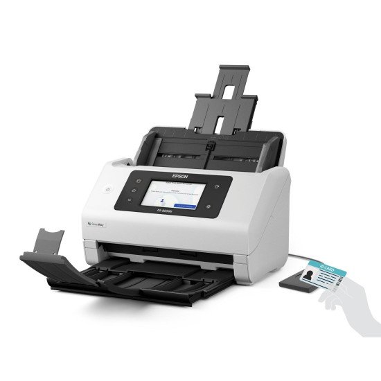 Epson WorkForce DS-800WN Alimentation papier de scanner 600 x 600 DPI A4 Blanc Epson WorkForce DS-800WN Alimentation papier de scanner 600 x 600 DPI A4 Blanc