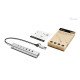 i-tec USB-C/USB-A Metal HUB 6 port (3x USB-C, 3x USB-A), LAN, Power Delivery 85W