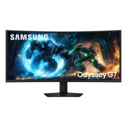 Samsung G75F écran PC 101,6 cm (40") 5120 x 2160 pixels WUHD LCD Noir