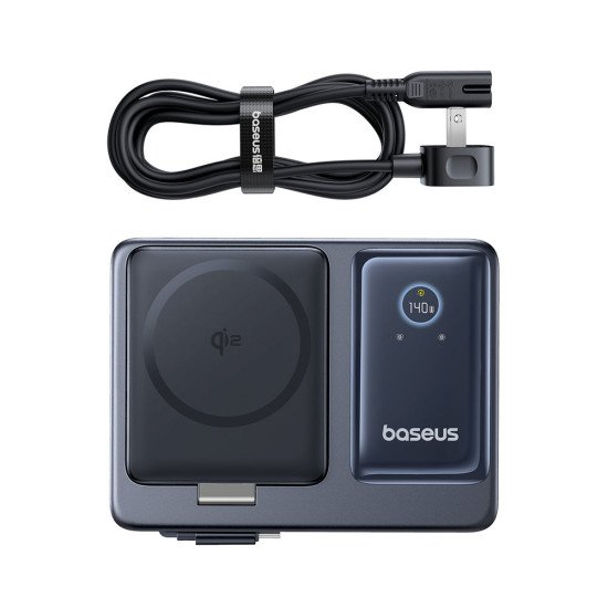 Baseus Nomos Universel Noir Secteur Recharge sans fil Charge rapide Intérieure Baseus Nomos Universel Noir Secteur Recharge sans fil Charge rapide Intérieure