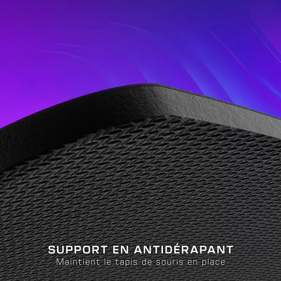 Turtle Beach - Tapis de souris de jeu à illumination RGB Sense AIMO XXL