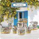 Ariete 0155/1P 6 2 part(s) 810 W Bleu, Jaune