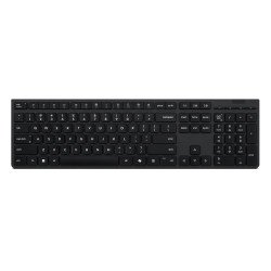 Lenovo 4Y41R64507 clavier maison/bureau RF sans fil + Bluetooth Belge, Anglais Noir