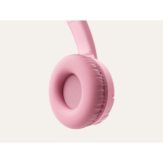 tonies 10003272 casque Casques Sans fil Arceau Musique/Quotidien USB Type-C Bluetooth Rose, Blanc
