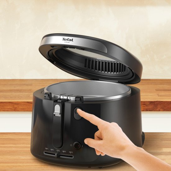 Tefal Vision FF2528E0 friteuse Unique 2,1 L Autonome 1900 W Noir