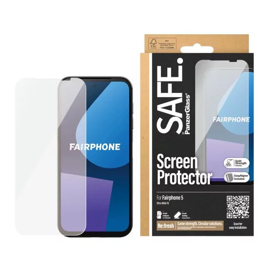 PanzerGlass SAFE by PG Fairphone 5 UWF WA Protection d'écran transparent 50 pièce(s) PanzerGlass SAFE by PG Fairphone 5 UWF WA Protection d'écran transparent 50 pièce(s)