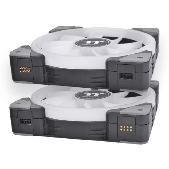 Thermaltake SWAFAN EX14 RGB PC Cooling Fan TT Premium Edition Boitier PC Refroidisseur d'air 14 cm Noir 3 pièce(s)