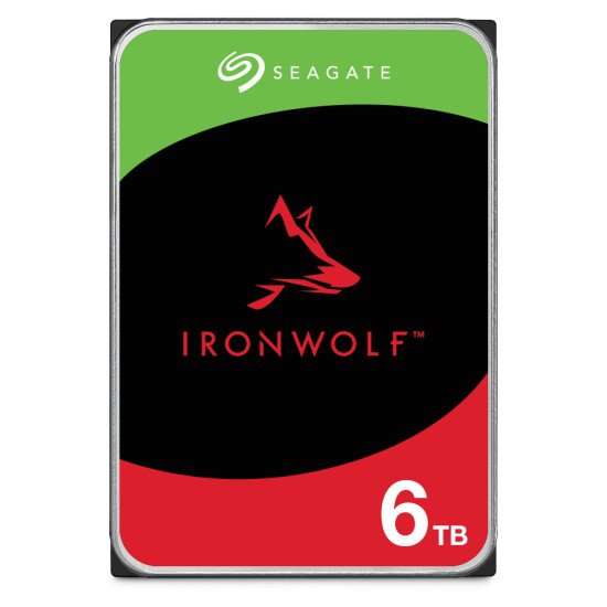 Seagate IronWolf ST6000VN006_B1 disque dur 6 To 5400 tr/min 256 Mo 3.5" Série ATA III Seagate IronWolf ST6000VN006_B1 disque dur 6 To 5400 tr/min 256 Mo 3.5" Série ATA III