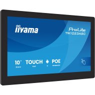 iiyama TW1023ASC-B3P Écran d'affichage dynamique Écran plat de signalisation numérique 25,6 cm (10.1") Wifi 450 cd/m² HD Noir Écran tactile Intégré dans le processeur Android 24/7