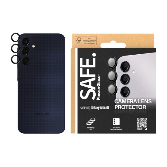 PanzerGlass SAFE. by PG Camera Protector Samsung New A24 5G Black Protection d'écran transparent 1 pièce(s)