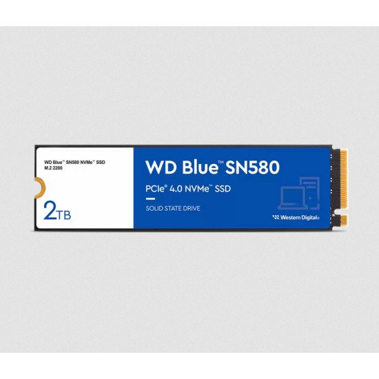 Western Digital Blue SN580 M.2 2 To PCI Express 4.0 TLC NVMe