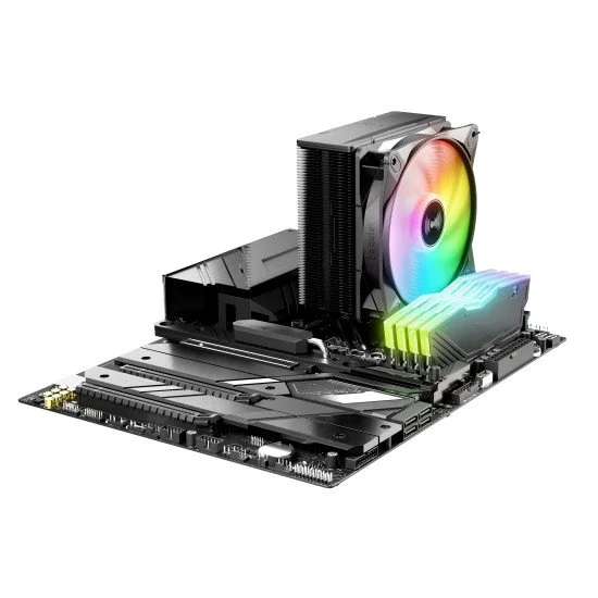 be quiet! PURE ROCK 3 LX | Ventirad mono tour, socket Intel et AMD, finition noire be quiet! PURE ROCK 3 LX | Ventirad mono tour, socket Intel et AMD, finition noire