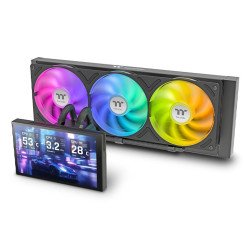 Thermaltake CL-W493-PL12SW-A système de refroidissement d'ordinateur Processeur Refroidisseur de liquide tout-en-un 12 cm Noir 1 pièce(s)