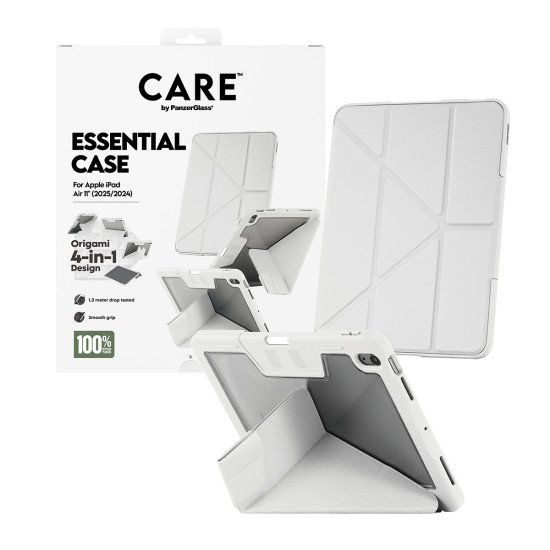 PanzerGlass CARE™ by Essential Case Light Grey iPad Air 11" (2024-2026) coque de protection pour téléphones portables Housse