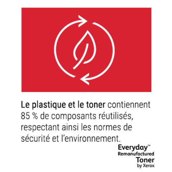 Toner remanufacturé Noir Everyday™ de Xerox compatible avec Konica Minolta A8K3130 (A8K3130), Capacité standard
