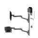 Ergotron LX Pro Series 45-696-293 support d'écran plat pour bureau 86,4 cm (34") Mur Gris foncé
