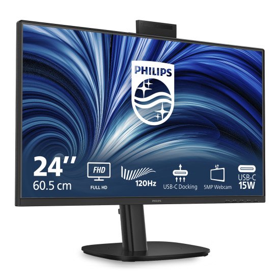 Philips 3000 series 24B2U3301H/00 écran PC 60,5 cm (23.8") 1920 x 1080 pixels Full HD LCD Noir