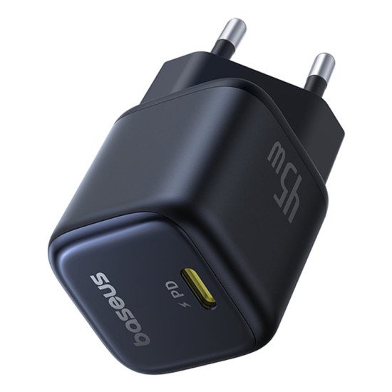 Baseus PicoGo Universel Noir Secteur Charge rapide Intérieure Baseus PicoGo Universel Noir Secteur Charge rapide Intérieure