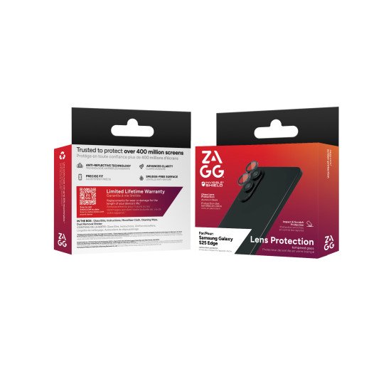 InvisibleShield Glass Elite Lens Protection Protecteur d'objectif caméra Samsung 2 pièce(s) InvisibleShield Glass Elite Lens Protection Protecteur d'objectif caméra Samsung 2 pièce(s)