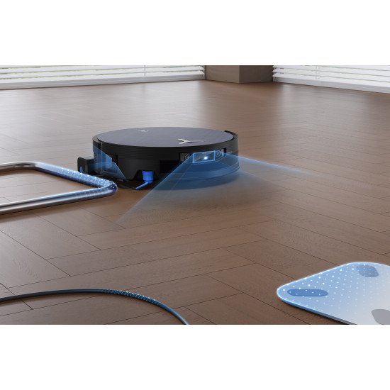 Ecovacs DEEBOT X12 OmniCyclone 0,25 L Noir