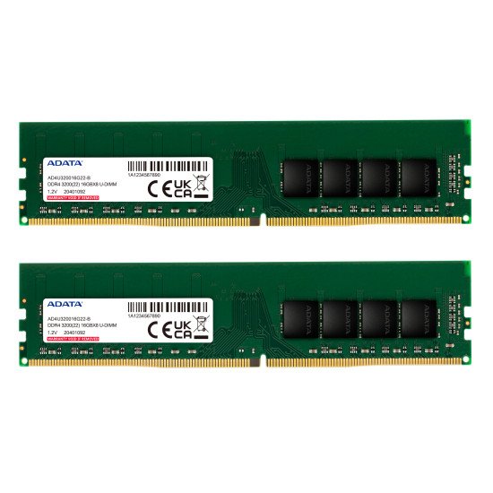 ADATA AD4U320016G22-DTGN module de mémoire 32 Go 2 x 16 Go DDR4