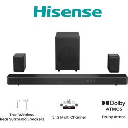 Hisense AX5125H Noir 5.1.2 canaux 500 W