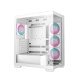 DeepCool CG580 4F WH Midi Tower Blanc DeepCool CG580 4F WH Midi Tower Blanc