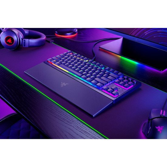 Razer Ornata V3 Tenkeyless clavier USB QWERTZ Allemand Noir