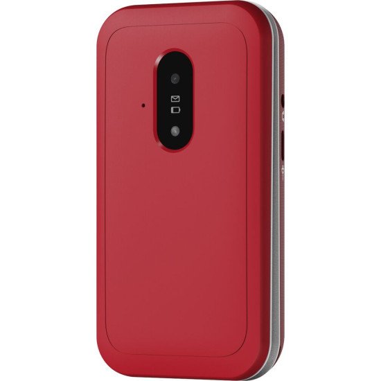 Doro Leva E22 7,11 cm (2.8") 127,8 g Rouge, Blanc Téléphone numérique