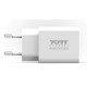 Port Designs PORT Connect 902036EUB chargeur d'appareils mobiles Universel Blanc Secteur Charge rapide Intérieure