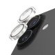 PanzerGlass ® Hoops® Glitter Silver Camera Lens Protector iPhone 17 | iPhone 16 | 16 Plus Protection d'écran transparent Apple 1 pièce(s)