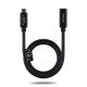StarTech.com Câble Prolongateur USB4 de 60cm, 40Gbps, Compatible Thunderbolt 4, Charge 240W, 8K 60Hz/4K 240Hz, USB-C Mâle vers Femelle