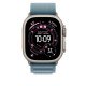 Apple MFTH4ZM/A accessoire intelligent à porter sur soi Bande Bleu Titane, Polyester, Spandex Apple MFTH4ZM/A accessoire intelligent à porter sur soi Bande Bleu Titane, Polyester, Spandex