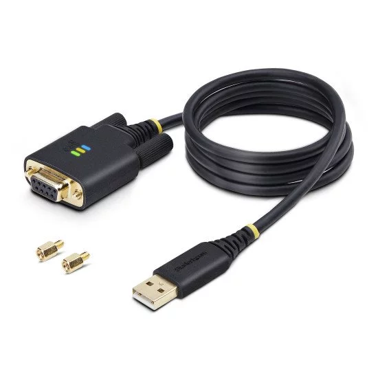 StarTech.com 1P3FFCNB-USB-SERIAL câble Série Noir 1 m USB Type-A DB-9 StarTech.com 1P3FFCNB-USB-SERIAL câble Série Noir 1 m USB Type-A DB-9