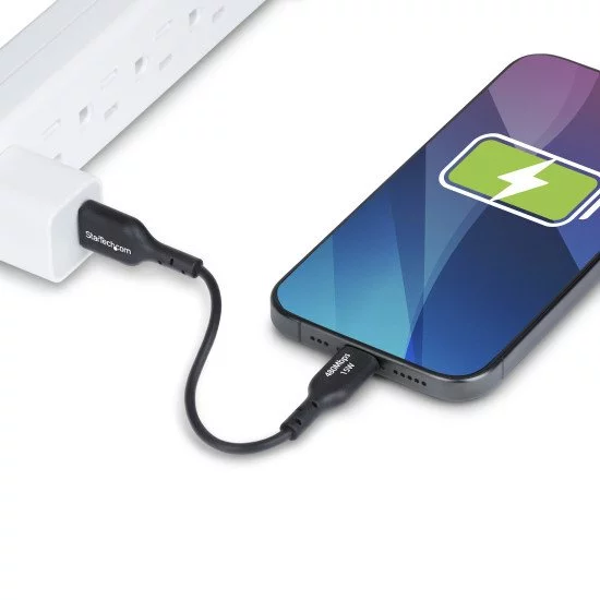 StarTech.com Câble de Charge USB-A vers USB-C de 15 cm, Charge et Synchronisation, 3A, USB 2.0, Gaine TPE - Cordon de Charge USB Noir StarTech.com Câble de Charge USB-A vers USB-C de 15 cm, Charge et Synchronisation, 3A, USB 2.0, Gaine TPE - Cordon de Charge USB Noir
