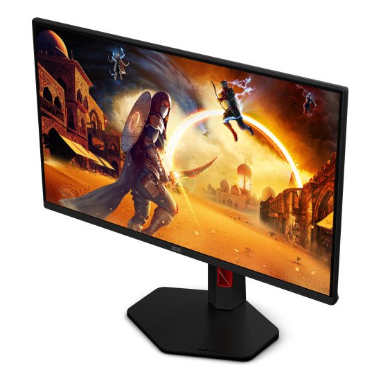 AOC G4 25G4KUR écran PC 62,2 cm (24.5") 1920 x 1080 pixels Full HD LED Noir, Rouge