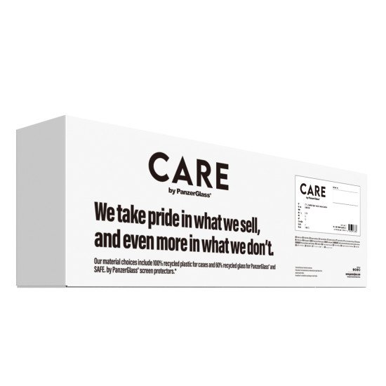 PanzerGlass CARE™ by ®™ by Impact Case Black iPhone 17e | 16e | Bulk coque de protection pour téléphones portables Housse Transparent
