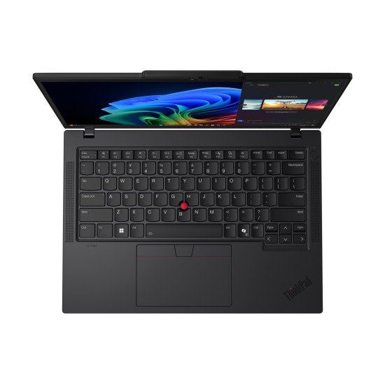 Lenovo ThinkPad T14 Gen 6 (AMD) Copilot+ PC AMD Ryzen AI 7 PRO 350 Ordinateur portable 35,6 cm (14") WUXGA 32 Go DDR5-SDRAM 1 To SSD Wi-Fi 7 (802.11be) Windows 11 Pro Belge Noir