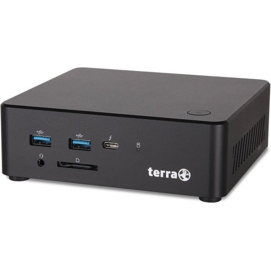 TERRA 1000098 PC/poste de travail Intel® Core™ i3 i3-1315U 16 Go DDR5-SDRAM 500 Go SSD Windows 11 Pro Education Micro PC Noir