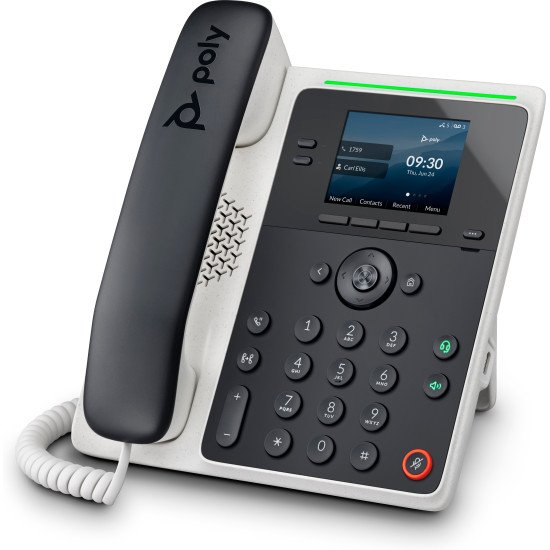 POLY Téléphone IP Edge E100 compatible PoE