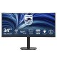 Philips 34B2N3500C/00 écran PC 86,4 cm (34") 3440 x 1440 pixels Wide Quad HD LCD Noir