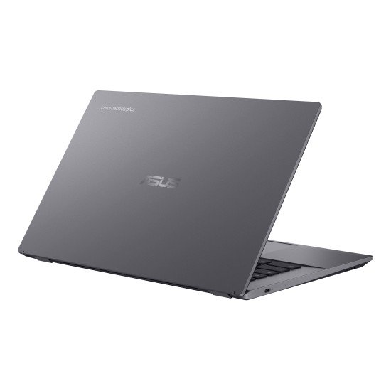 ASUS Chromebook Plus CX34 CB3402CVA-MW1326 Intel Core 3 100U 35,6 cm (14") Écran tactile Full HD 8 Go LPDDR5x-SDRAM 128 Go UFS Wi-Fi 6E (802.11ax) ChromeOS Gris AZERTY Belge
