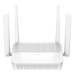 Cudy AX3000 routeur sans fil Gigabit Ethernet Bi-bande (2,4 GHz / 5 GHz) Blanc