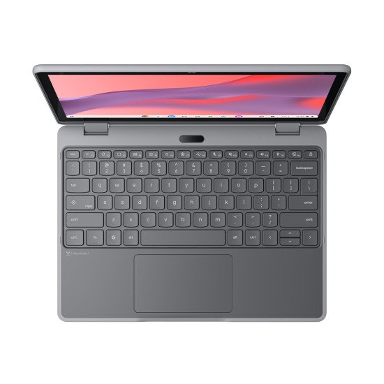 Lenovo Chrome 500e 2in1 G5 M89 MediaTek Kompanio 540 Chromebook 31 cm (12.2") Écran tactile WUXGA 8 Go LPDDR5x-SDRAM 64 Go UFS Wi-Fi 6E (802.11ax) ChromeOS Anglais Gris