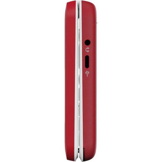 Doro Leva E30 7,11 cm (2.8") 142,7 g Rouge, Blanc Téléphone numérique