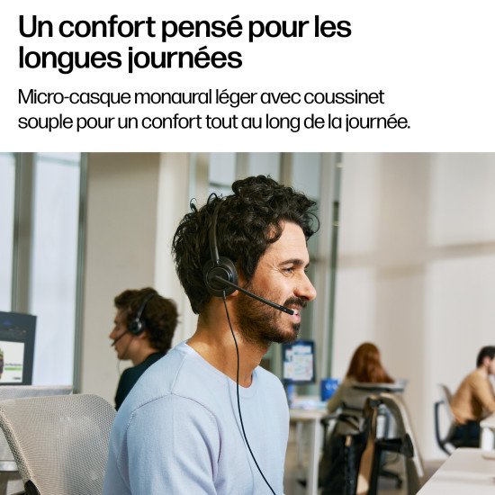 HP Poly Micro-casque filaire USB binaural Mission 425 (en vrac)