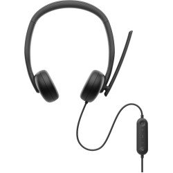 DELL WH3024 Casque Avec fil Arceau Appels/Musique USB Type-C Noir